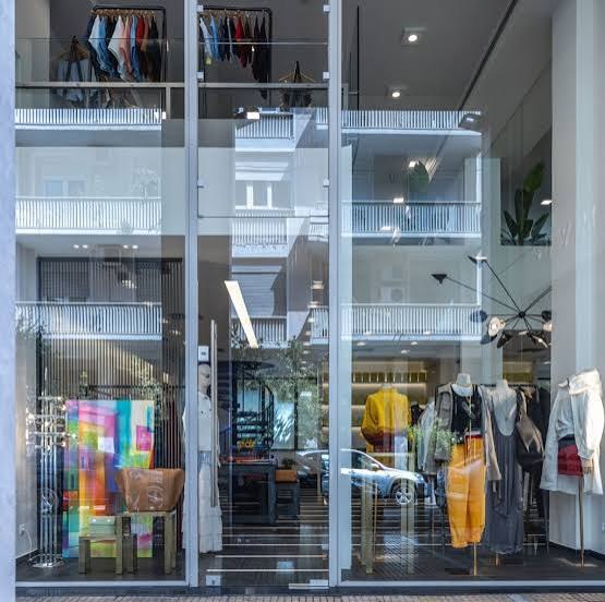 EMVI+ boutique storefront, Athens